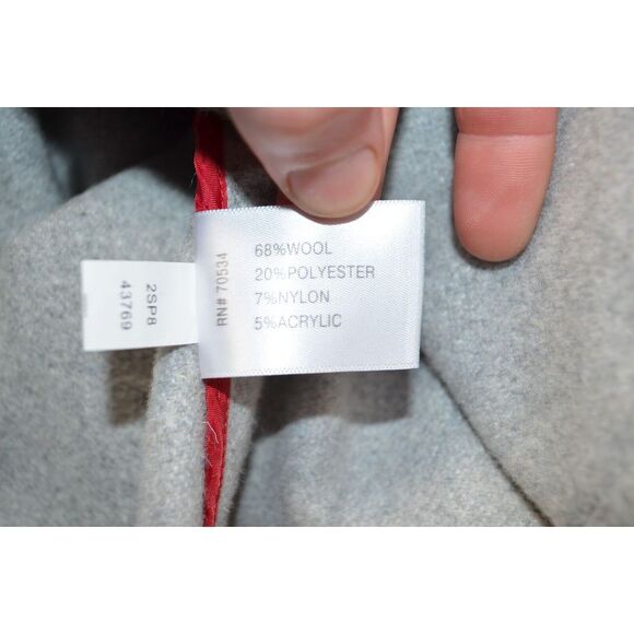 Orvis‎ Women's Gray CPO Wool Jacket Vintage Style Size Medium M Button Up - Picture 2 of 6